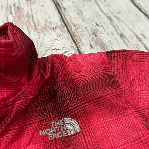 Girls The North Face Dark Pink SOFT Liner Puffy Jacket - Picture 4 of 8